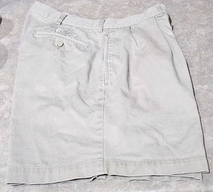 POLO RALPH LAUREN-Tan Cttn, Mens Pleated, Summer Chino ANDREW Shorts-(35) - Picture 1 of 5