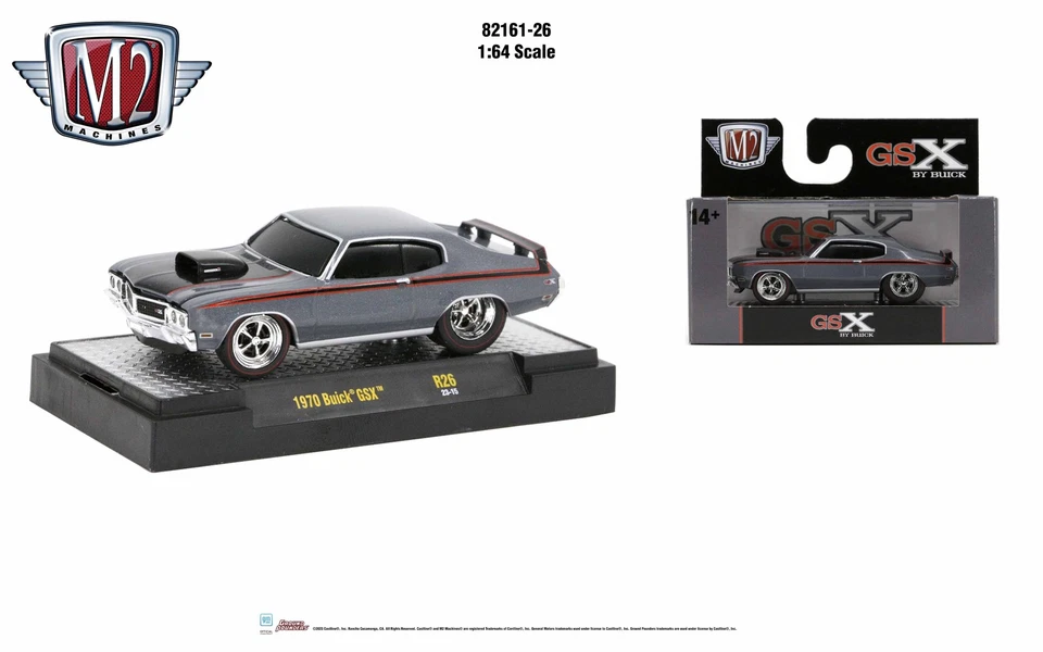 Buick GSX 1970 M2 Machines Ground Pounder R26 Foto 1 de 1