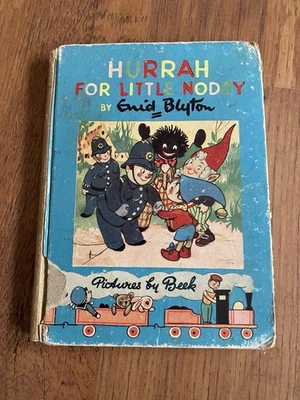 Vintage 1950 Hurrah For Little Noddy, Noddy Book 2 by Enid Blyton. Illustrated - Image 1 of 4