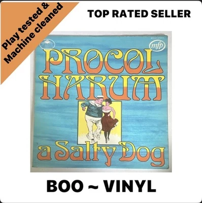 Procol Harum – A Salty Dog - Vinyl LP Record EX / VG+ Con - Image 1 of 4