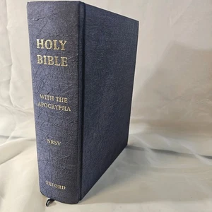 The NRSV Notetaker's Bible Deluxe Edition  Oxford 2009 With Apocrypha - Picture 1 of 8