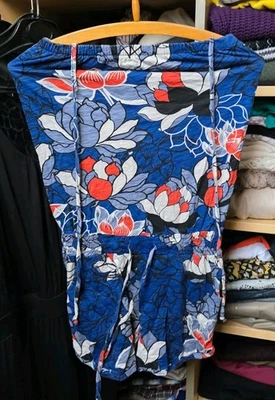 Esmara Damen Sommer Bandeau  Jumpsuit Overall Einteiler Merfarbig Größe S 36/38 - Bild 1 von 4