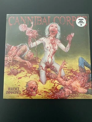 Vinyl Collection - CANNIBAL CORPSE. VIOLENCE UNIMAGINED. BEER A RED SPLATTER. M. - Image 1 of 2