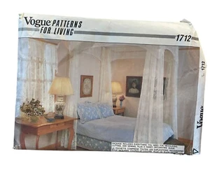 Patrón de costura Vogue 1712 accesorios de dormitorio decoración para coser - Imagen 1 de 2
