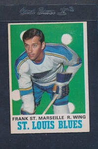 1970/71 OPC O-Pee-Chee #214 Frank St. Marseille Blues EX *231 - Picture 1 of 1