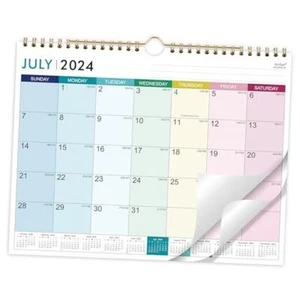 2024-2025 Wandkalender - Kalender 2024-2025, Juli. 2024 - Dezember 2025, 11" x - Bild 1 von 8