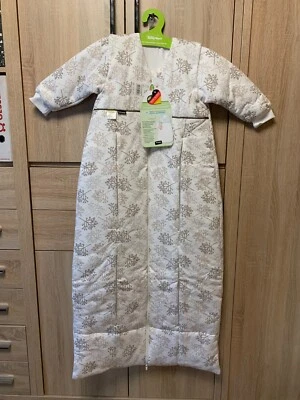 Winter Schlafsack 110-130 cm NEU Odenwälder Prima Klima Thinsulate mit Arm braun - Bild 1 von 2