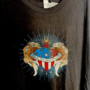 Camiseta Harley-Davidson XXL Negra NUEVA CON ETIQUETAS Hombre Talla 2XL - Imagen 1 de 6