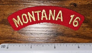 Joe Montana #16 Vintage NFL Football San Francisco 49ers Sew On Red Rocker Patch - Picture 1 of 1