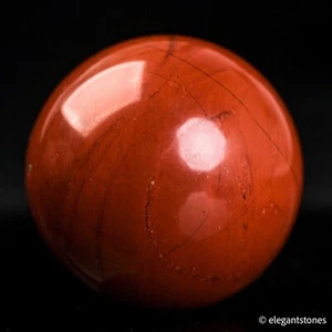 53g33mm Red Jasper Sphere Crystal Ball Natural Quartz Healing Stone Chakra - Picture 1 of 10