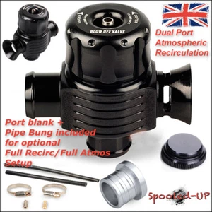 25 MM DUAL PORT TURBO BOV ATMOSPHÄRISCHE UMLAUFUMLENKUNG DUMP BLOW OFF VENTIL  - Bild 1 von 1