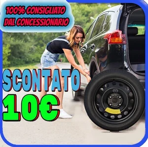 Reserverad 15 Rad 4 Loch für Fiat Panda Ersatzteile Neu Notfall Auto - Bild 1 von 9