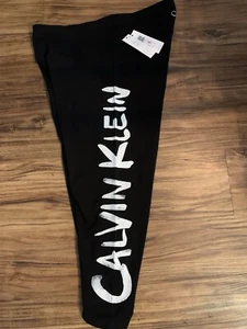 Calvin Klein Performance legging yoga ankle pant black white pullon 2X NWT - Picture 1 of 3