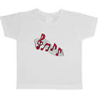 'Musiknoten' Baumwoll-T-Shirts für Babys / Kinder T-shirt (TS021762)