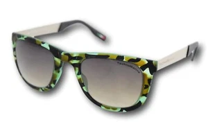 TechnoMarine Black Reef Sunglasses Green Camouflage Made in Italy TMEW001-05 - Picture 1 of 7