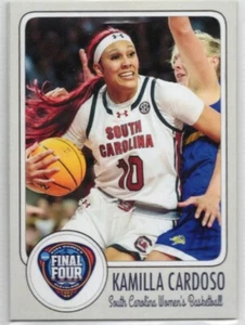 TARJETA INSERTADA PROMOCIONAL-BALONCESTO MUJER-NCAA-KAMILLA CARDOSO-CAROLINA DEL SUR-WNBA - Imagen 1 de 2