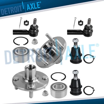 Kit de suspensión de bujes de cojinete de rueda delantera para Toyota Echo Scion xA xB 2003-2006 Foto 1 de 4