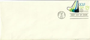 USA - FDC - 7 Apr 1977 - Golf - #343 - Picture 1 of 2