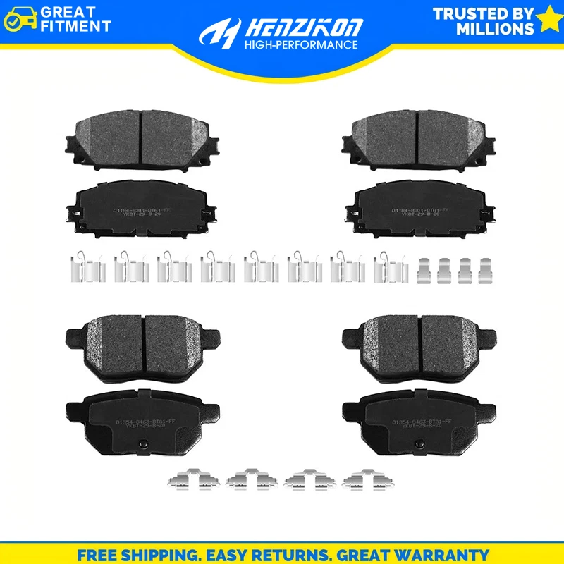 Pastillas de freno delanteras y traseras de cerámica para Toyota Prius 11-17 Lexus CT200h 2010-2020 Foto 1 de 1