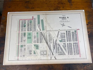 1874 Boston Map Ward 9, Jordan Marsh, Museo de Historia Natural, Instituto de Bellas Artes - Imagen 1 de 19