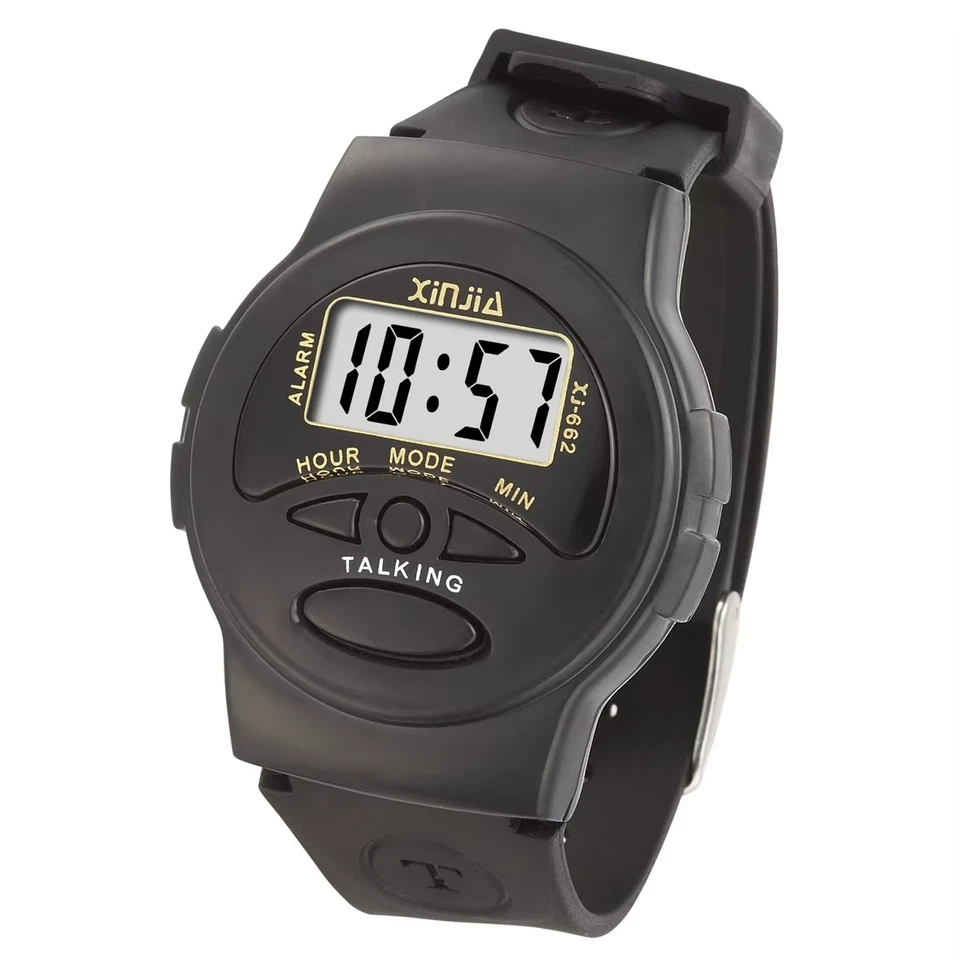 Orologio Parlante XJ-662i Anziani Bambini Non Vedenti Vocale Italiano lac - Imagen 1 de 1