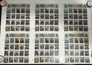 Uncut Press Sheet (6 Sheets) 1994 Civil War Postal $.32 Stamps - Picture 1 of 4
