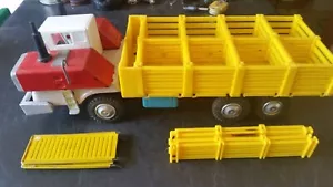rare vintage tin toy cattle truck - Picture 1 of 24