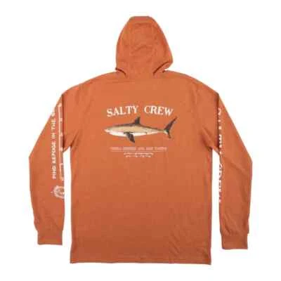 Camiseta técnica con capucha Bruce Crew mediana salada para niños jóvenes - Sierra Orange Foto 1 de 2