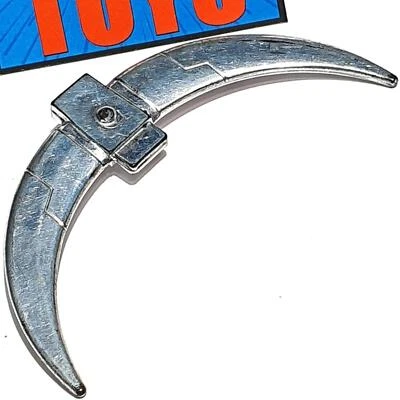 Vtg Robo KATS Cheetan SWORD blade Tek Toy Cheetah Cat chrome weapon accessory A - Image 1 of 4