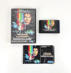 Michael Jackson's Moonwalker, SEGA Mega Drive, Completo, En Caja con Manual, PAL - Imagen 1 de 10