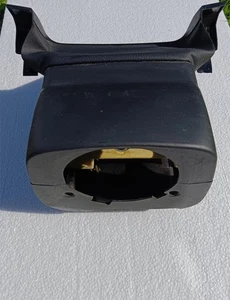 Lenkrad Abdeckung Golf 4 97-04 Lenksäule Schwarz Original VAG  - Picture 1 of 2