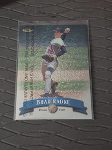 Brad Radke 1998 Topps Finest Baseballkarte - Bild 1 von 2