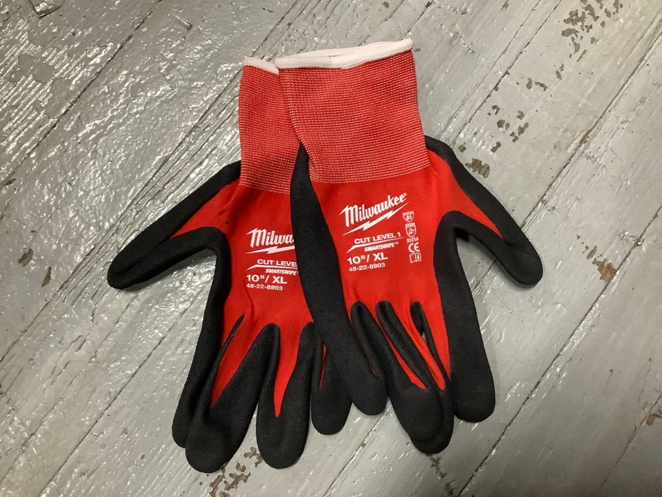 Milwaukee 48-22-8903 Guantes de Nitrilo Nivel 1 Resistentes a Cortes XL Foto 1 de 1