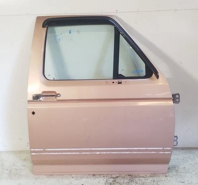 Tan Front Right Passenger Electric Door | Fits 1995-1997 Ford F150 F250 F350 - Image 1 of 4