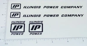 Ertl Illinois Power Utility Truck Sticker Set ET-009 - Picture 1 of 1
