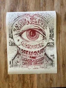WILDFLOWER Nov 1967 Marvin Gardens San Francisco flyer matrix psych ORIGINAL - Picture 1 of 2