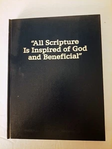 De colección Toda la Escritura está inspirada en Dios y beneficiosa (1990) tapa dura - Imagen 1 de 4