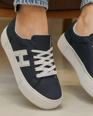 Zapatillas Tommy Hilfiger para mujer azul marino Foto 1 de 4