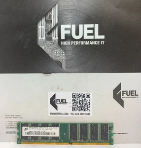 Micron  256MB  DDR ram memory module  PC-2700  -  MT8VDDT3264AY-335GB - Picture 1 of 3