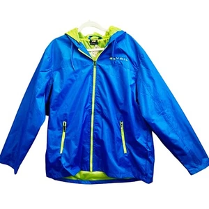Neu mit Etikett Colorado Regenjacke XXL blau & hell limettengrün wasserdicht - Bild 1 von 8