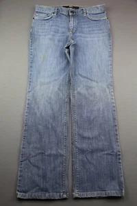 Mossimo Premium Damenjeans gerades Bein Größe 8 (32 x 30) Reißverschluss Hosenschlitz  - Bild 1 von 8