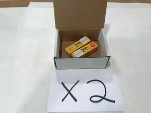 (QTY 2) BR9ES NGK Spark Plug 5722 Outboard marine X2 X 2  - Picture 1 of 4