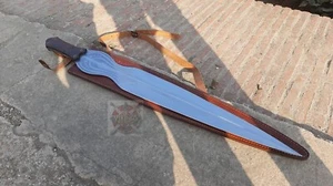 Achilles Sword Stainless Steel Sword Celtic Sword Replica Blade With Sheath - Picture 1 of 6
