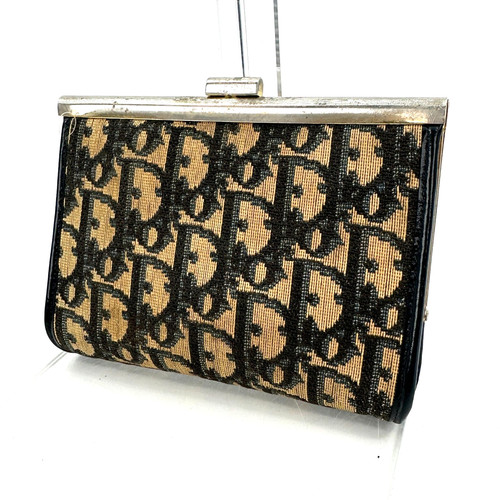 Christian Dior pochette borsa trotter tela marina vintage dall'autore Giappone 0349