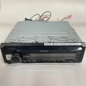 Kenwood KDC-BT568U In-Dash Bluetooth CD/MP3/USB Car Receiver USED #A - Picture 1 of 3