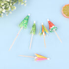 10 Stcs Paper Regenschirm Cocktail Food Obst Picks Cupcake Toppers Dekorationen 