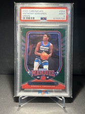 ANTHONY EDWARDS 2020-21 Chronicles MARQUEE GREEN Rookie Card RC #254 PSA 9 MINT