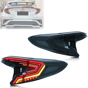 LED Tail Lights for Toyota C-HR CHR 2018-2022 Red Sequential Rear Lamps Assembly - Picture 1 of 5