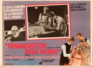Frankenstein Must Be Destroyed  Mexican vintage Lobby Card 1969 - Imagen 1 de 1