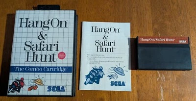 1986 Hang-On And Safari Hunt CIB *Very Good Condition* - Image 1 of 4